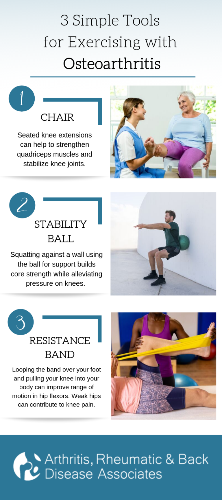 The Benefits of Exercise For Treating Osteoarthritis Arthritis